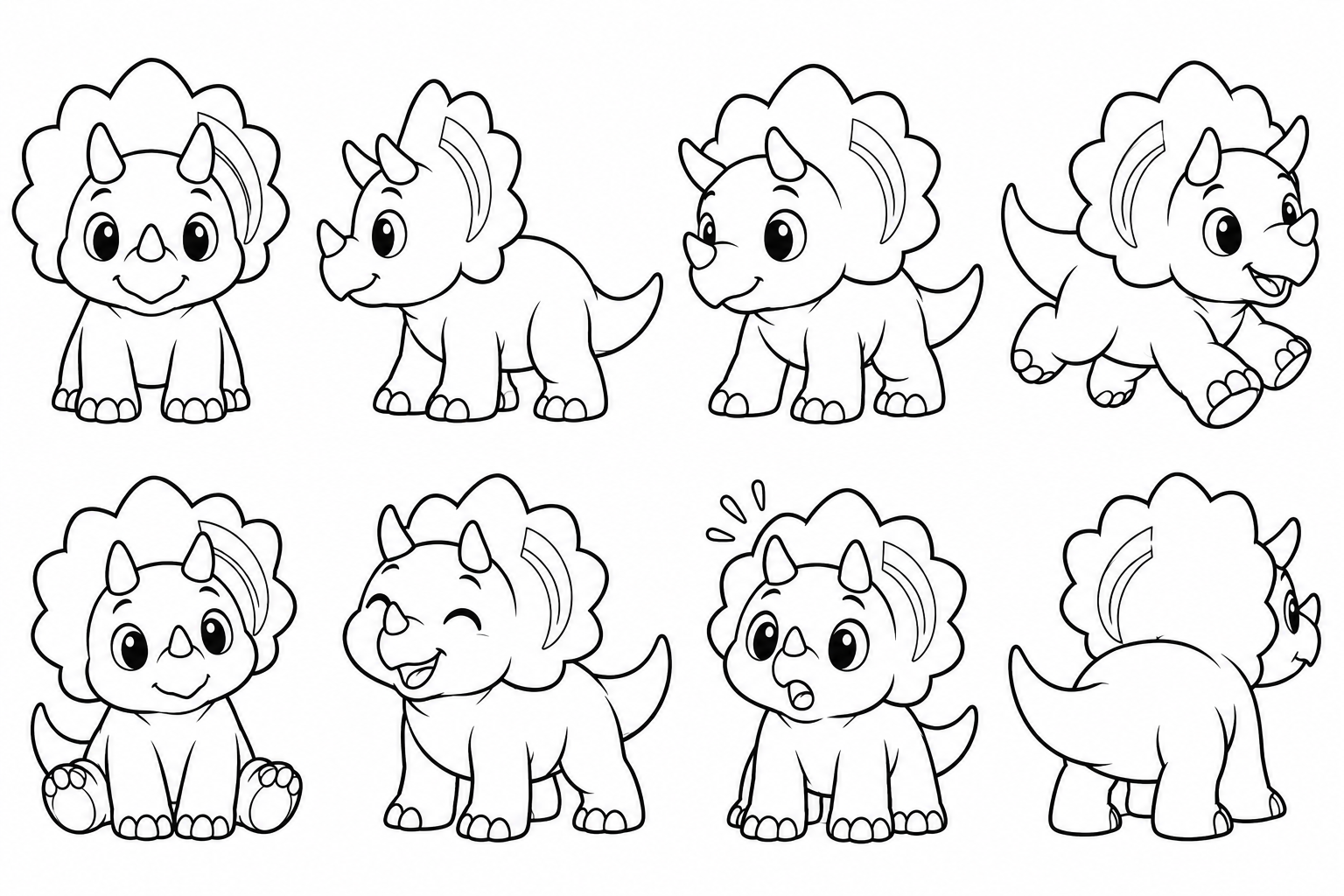 Des dessins de Trixie à colorier